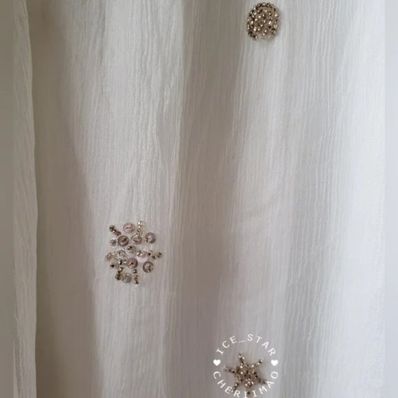 Free People x Ranna Gill NWT HTF Mila Cold Shoulder Dress - Picture 6 of 11